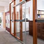 S posuvnými dveřmi je jen na vás, zda je prostor v dané chvíli otevřený, nebo oddělený.