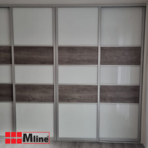 Výplně vestavěných šatních skříní Mline